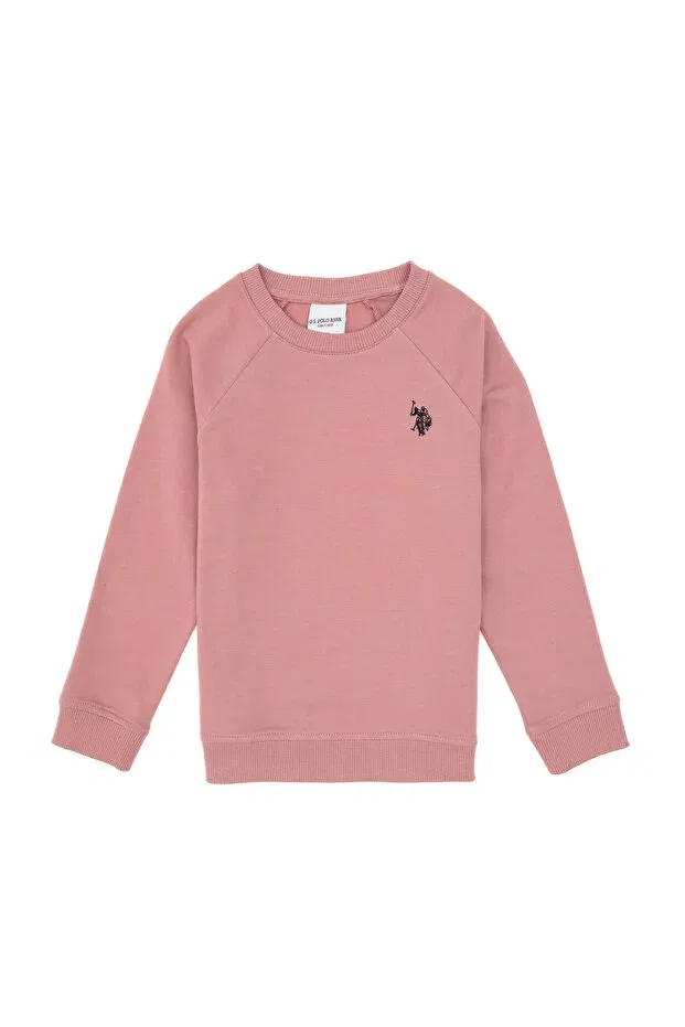 Детское для мальчиков свитшот с длинным рукавом U.S. Polo Assn., Orchid — фото 3