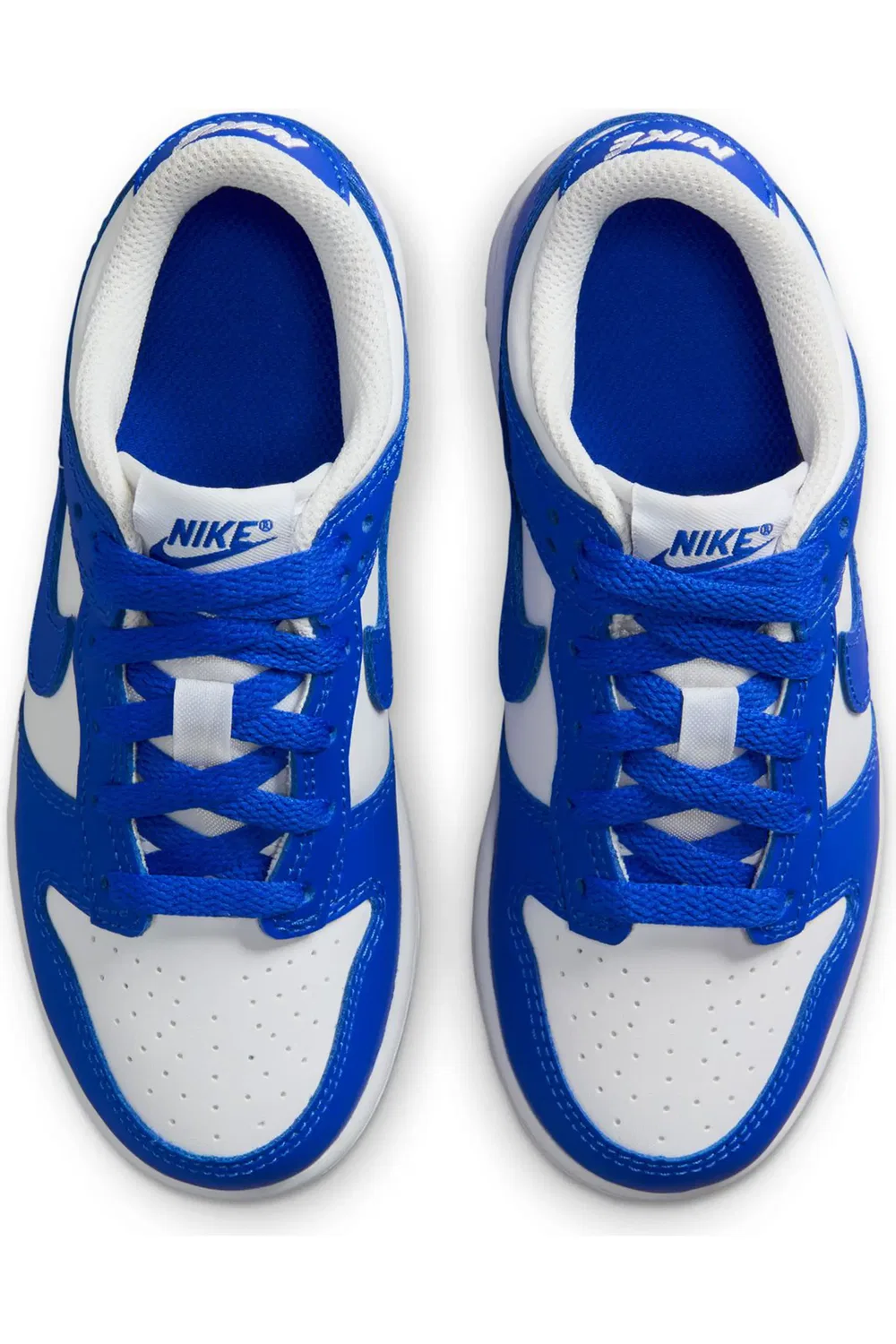 Кроссовки детские баскетбольные Dunk Low Nike, 131 White/Hypryl — фото 4
