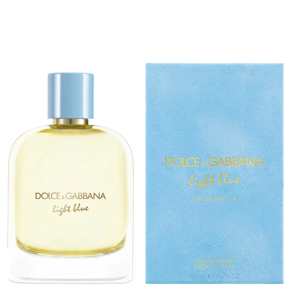 Парфюмерная вода для мужчин 200 мл с морскими нотами Light Blue Pour Homme Dolce & Gabbana — фото 2