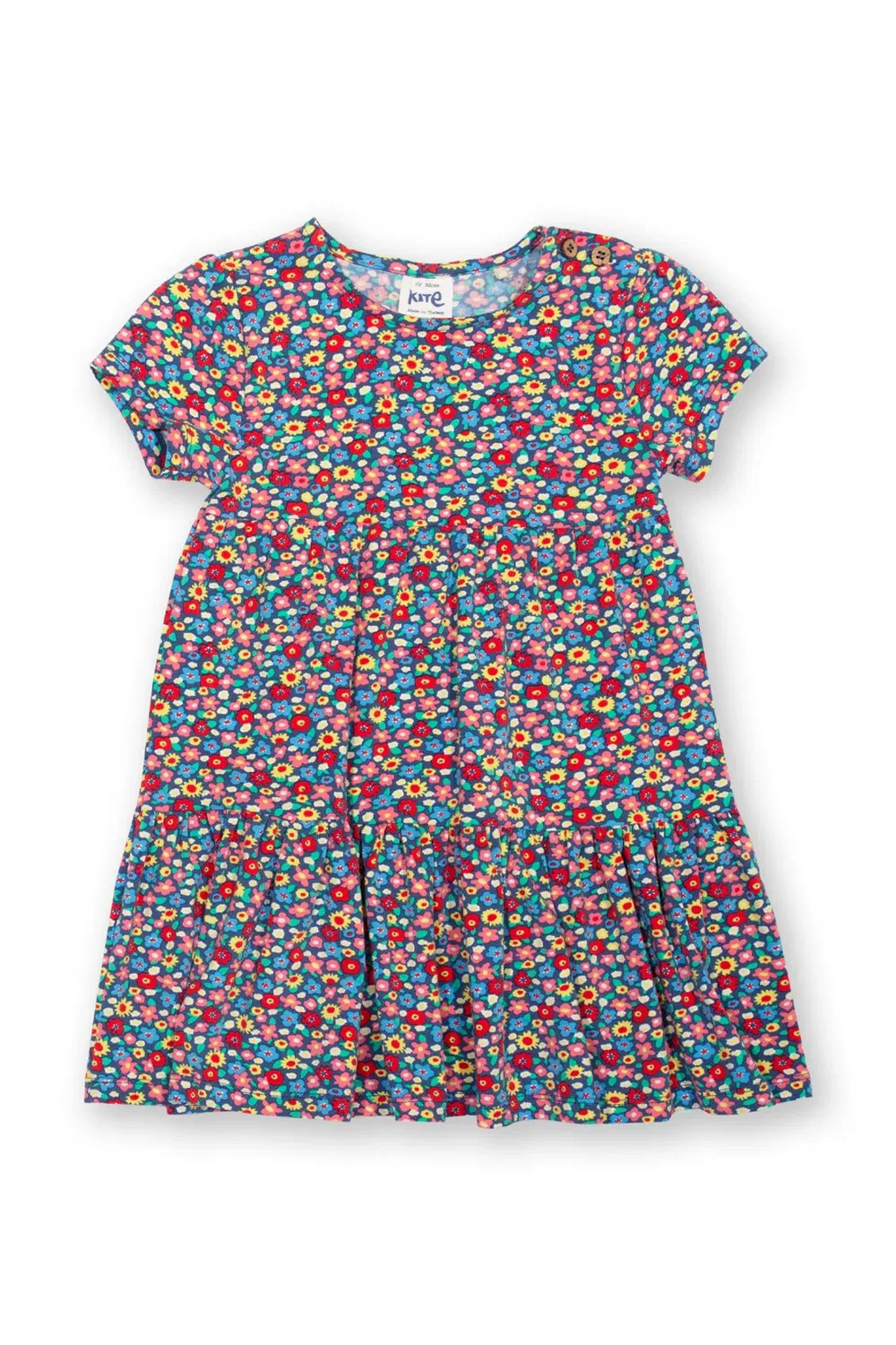 Детское платье с принтом Meadow ditsy dress Kite, Multi