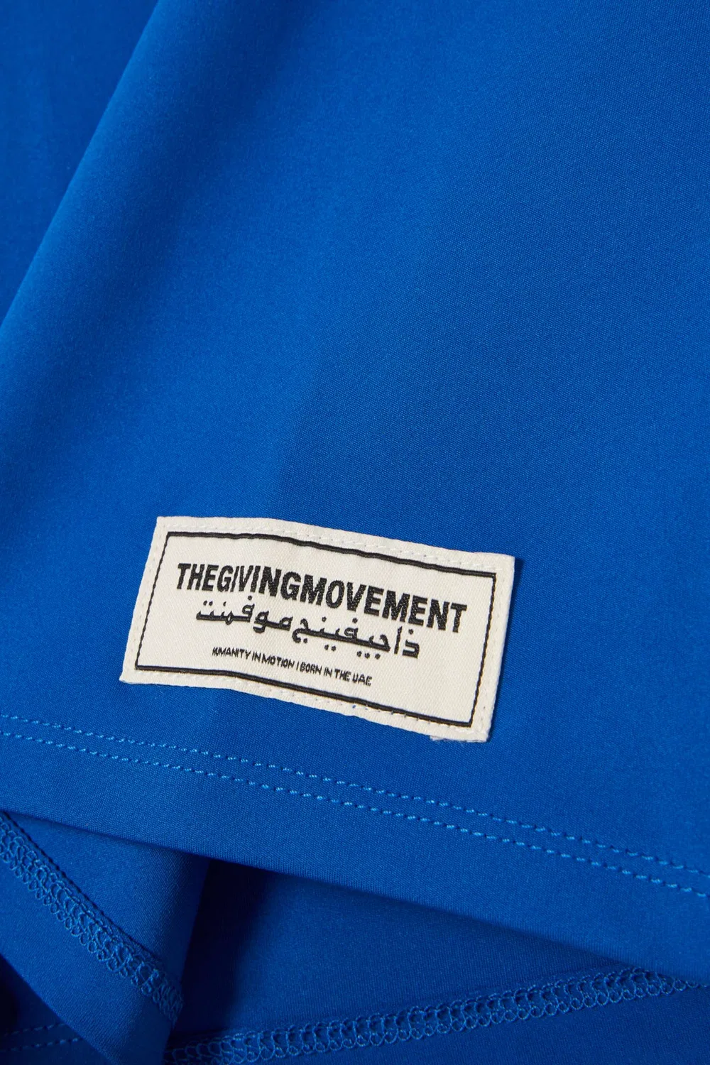 Футболка обычного кроя из переработанного мягкого материала The Giving Movement, синий — фото 3