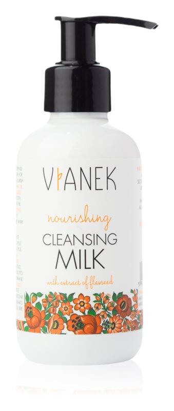 

Питательное очищающее молочко Vianek Nourishing