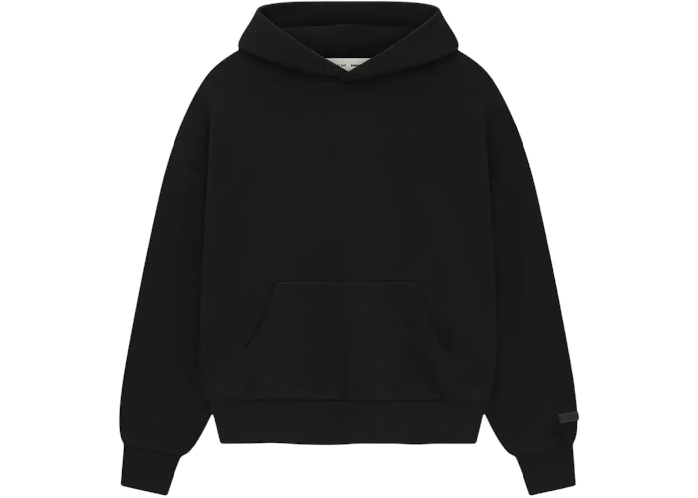Мужская худи с классическим кроем Fear of God Essentials, Black — фото 2
