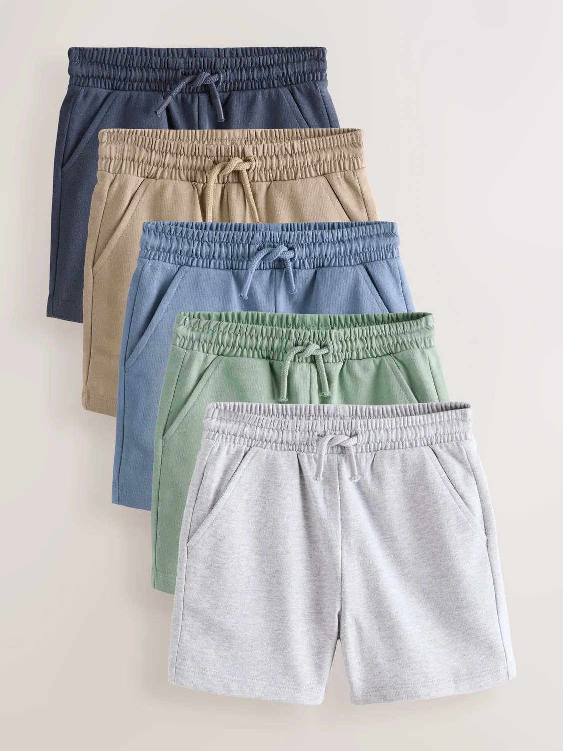 Спортивные шорты 5шт Next, Sage Green Blue And Grey