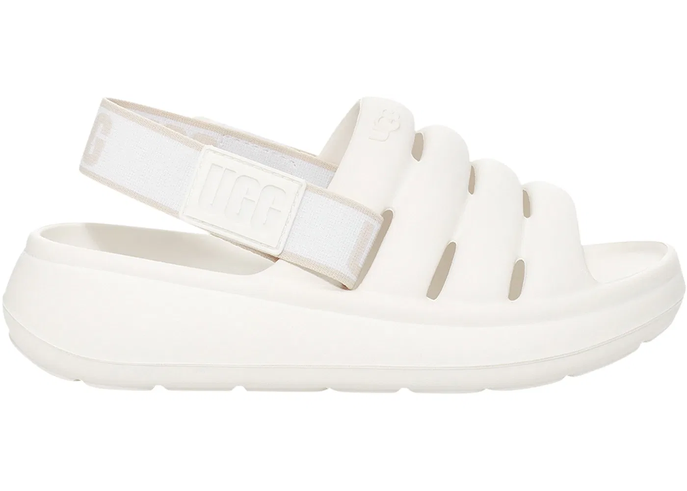 Детские шлепанцы UGG Sport Yeah Slide UGG, White