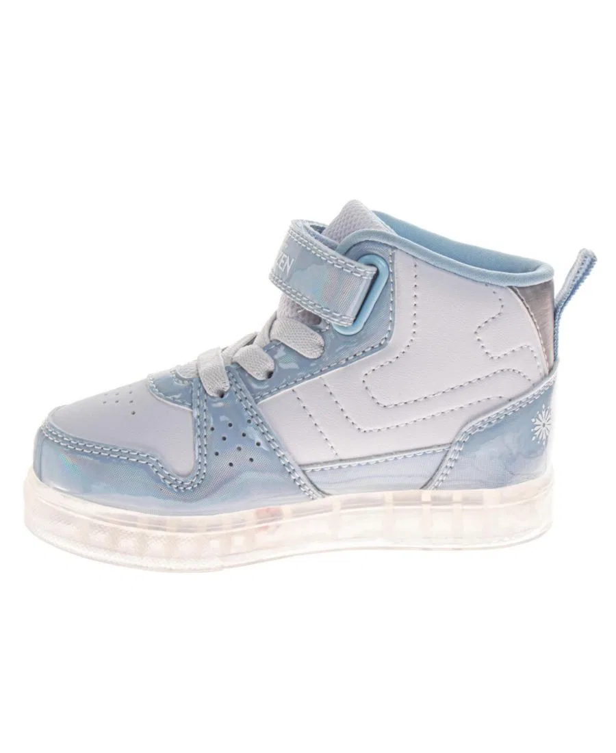 Кроссовки Disney Frozen с принтом, модель Anna and Elsa, Blue White — фото 3
