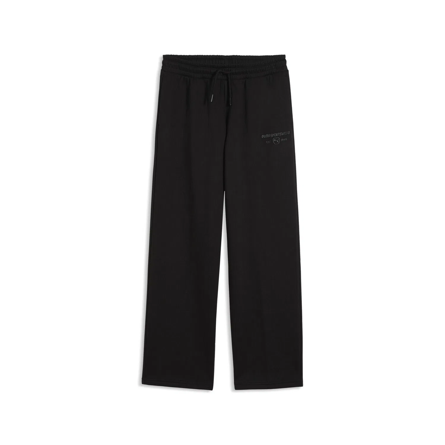 Детские штаны из флиса с прямыми штанинами Puma Class Puma, Schwarz