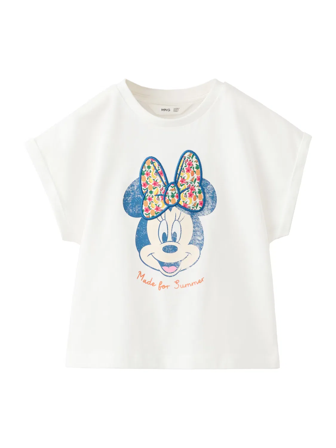Детская футболка Mango Kids MCARA, белый