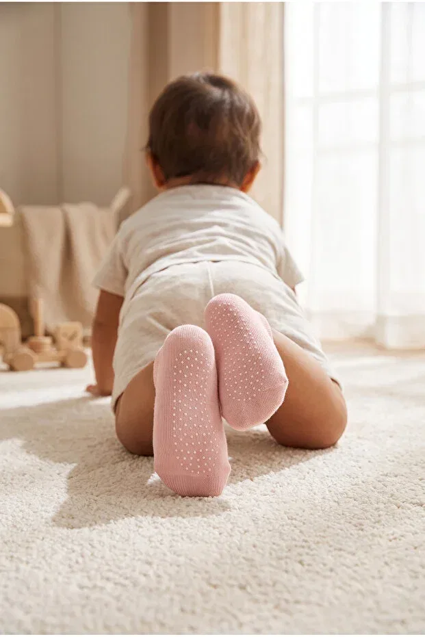 Детские носки-следки с принтом Lovers baby Katia&Bony, Pink — фото 2