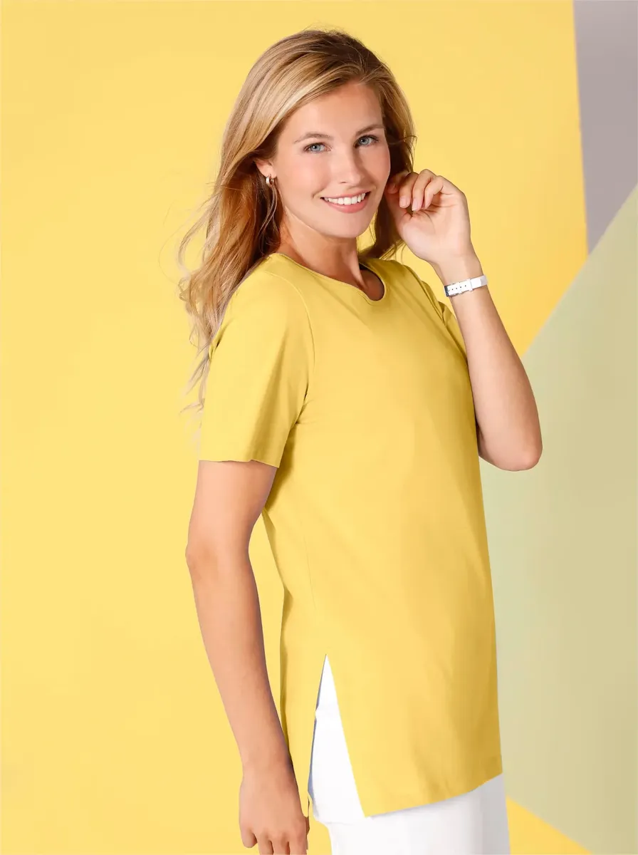 

Длинная рубашка Classic Basics "Long Shirt", желтый