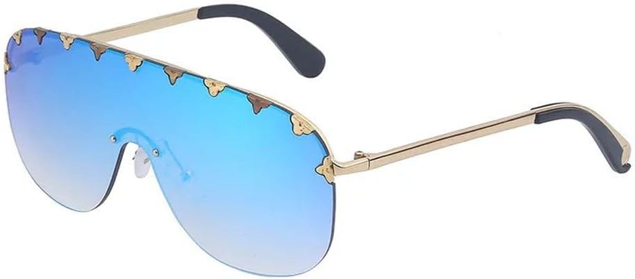 

Черные солнцезащитные очки для женщин, цельные солнцезащитные очки для мужчин, стильные большие очки-очки увеличенного размера с защитой от УФ-излучения UV400 MTZJH, 4