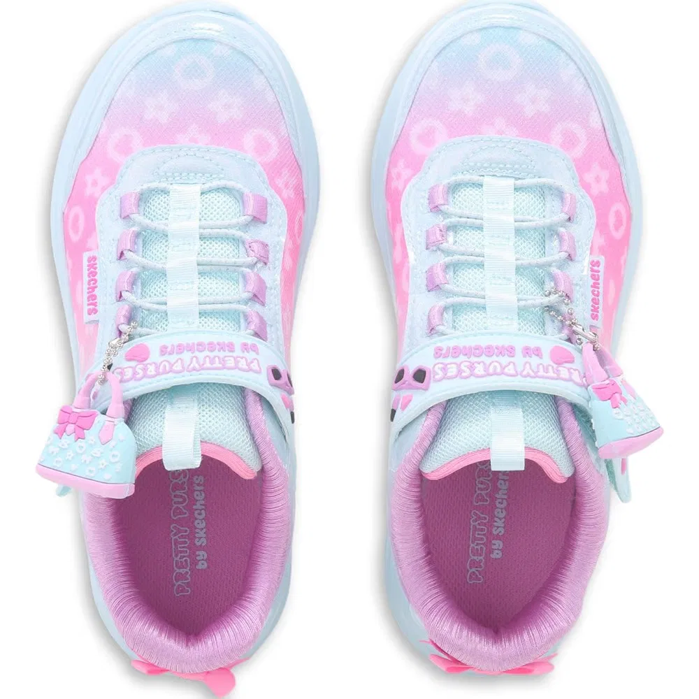 Детские кроссовки Power Jams 2.0 Skechers, Aqua Multi — фото 4