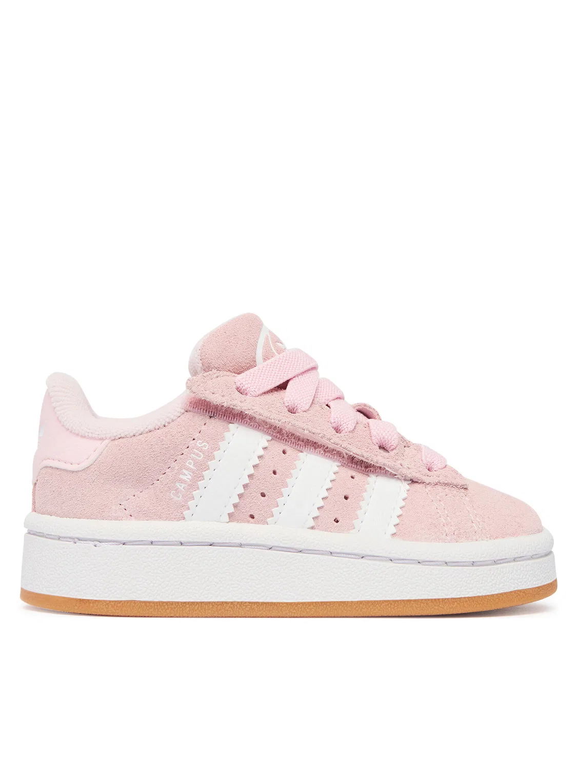 Кроссовки для девочки Campus Comfort Closure Elastic Lace Adidas, розовый
