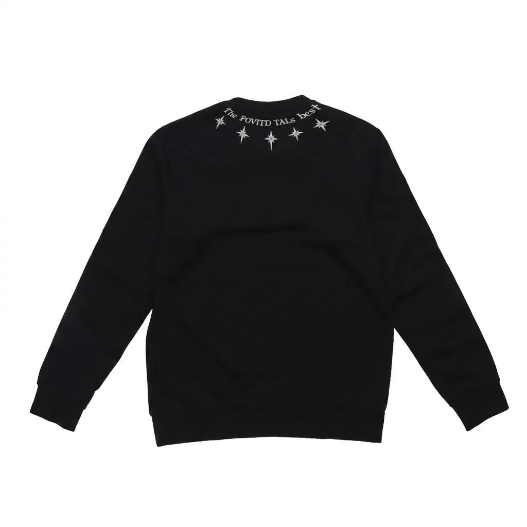 Свитшот женский с круглым вырезом Black Adidas, Black — фото 3