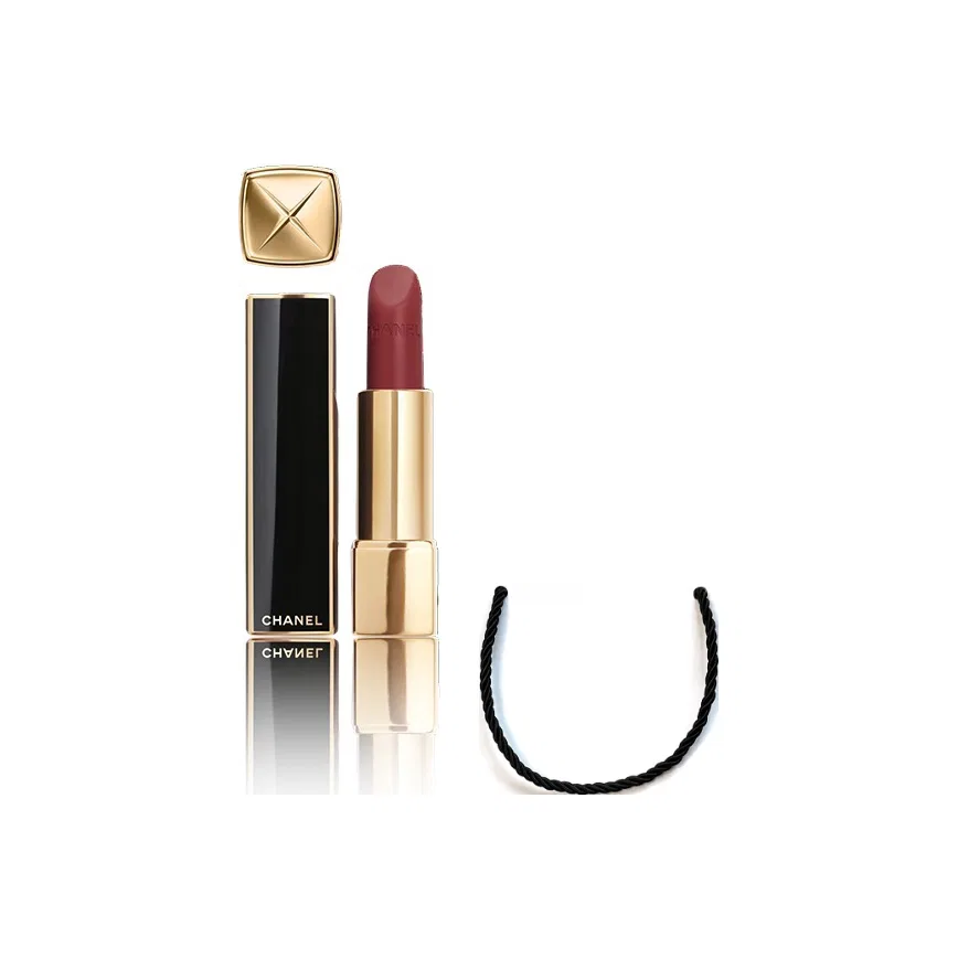 Женская помада матовая с эффектом бархата, Limited Edition 58 ROUGE VIE, CHANEL, Red