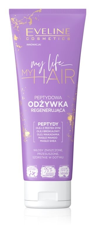 

Глубоко регенерирующий кондиционер с пептидами Eveline Cosmetics My Life My Hair