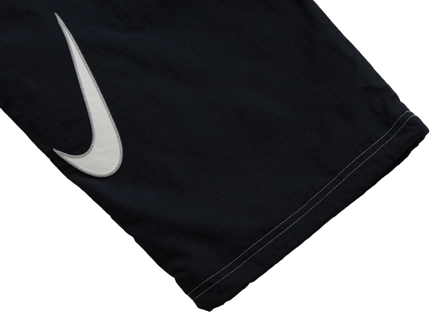 Мужские спортивные штаны с эластичным поясом Supreme Nike Pant, Black — фото 3