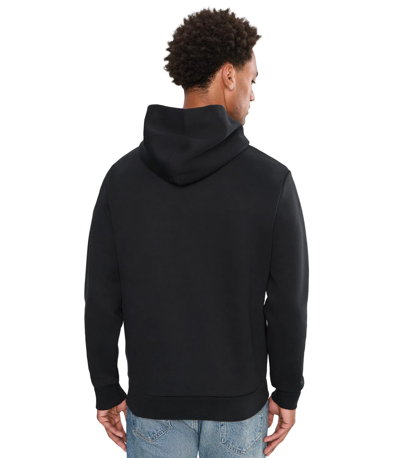 Тканая толстовка с длинными рукавами и капюшоном, двойного плетения Polo Ralph Lauren, Polo Black — фото 4