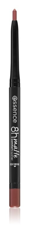 

Матовый карандаш для губ с точилкой Essence 8h Matte Comfort, оттенок 02 Silky Hazelnut 0,3 г