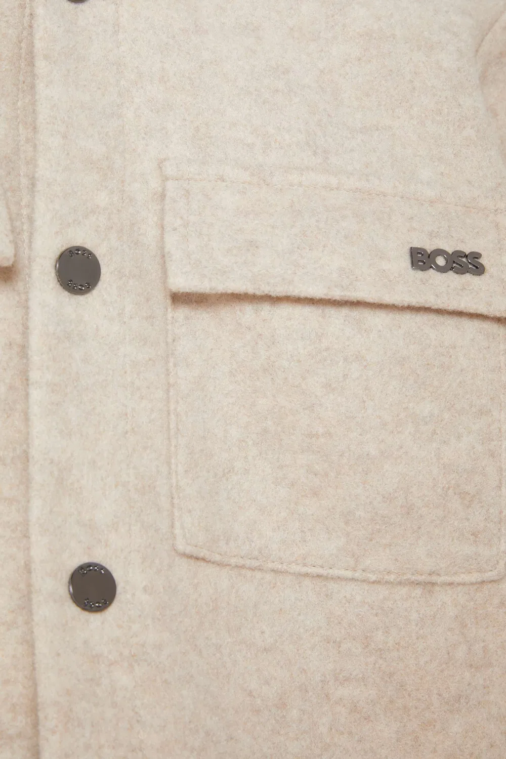 Куртка из начесанного флиса BOSS Kidswear — фото 3