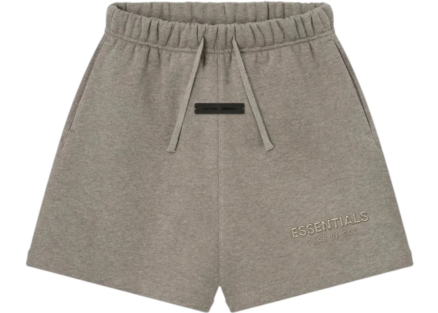 Детские шорты из флиса с принтом Sweatshort Fear of God, Homestead Heather