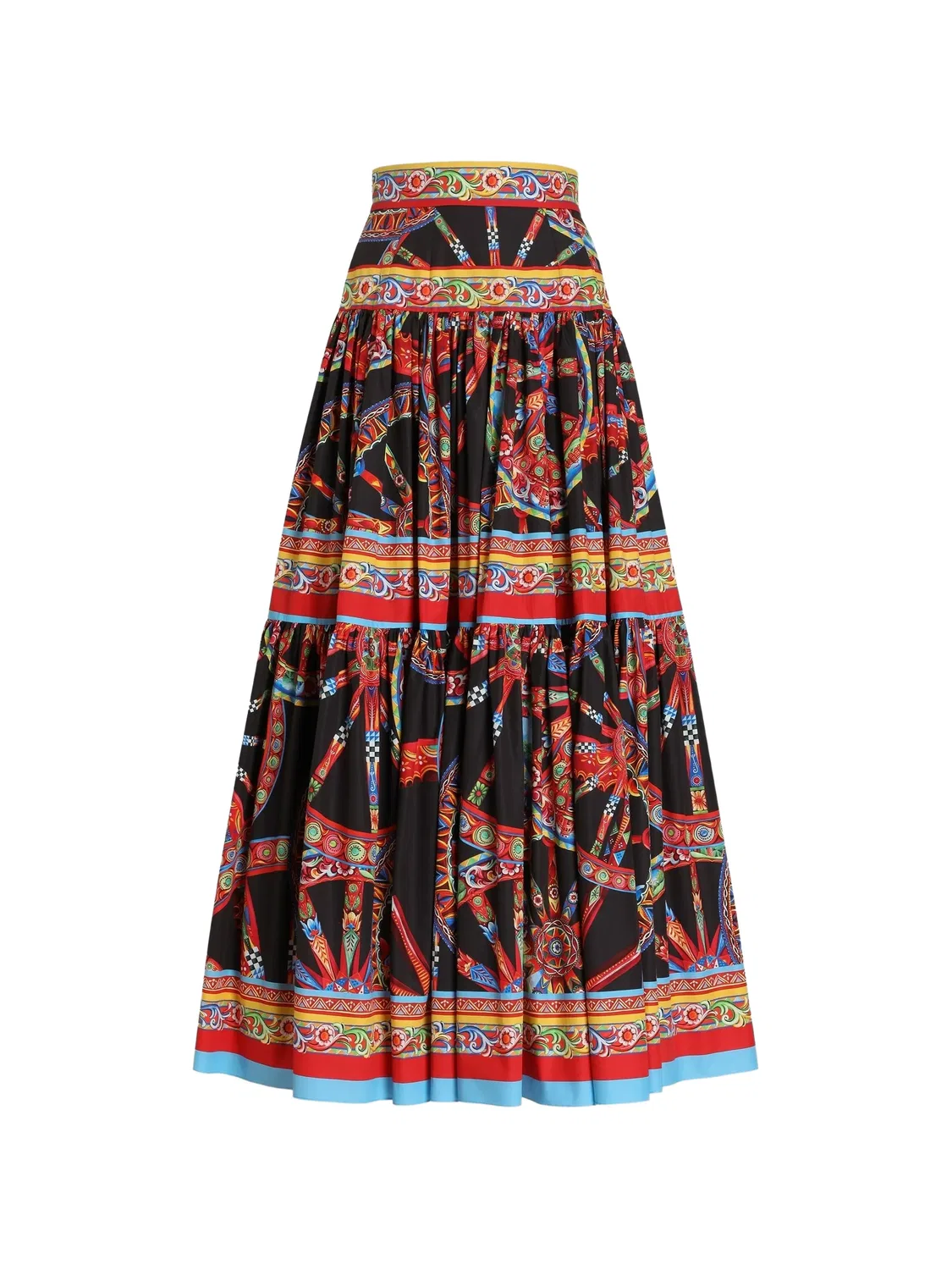 Dolce & Gabbana Юбка Carretto поплин Черный