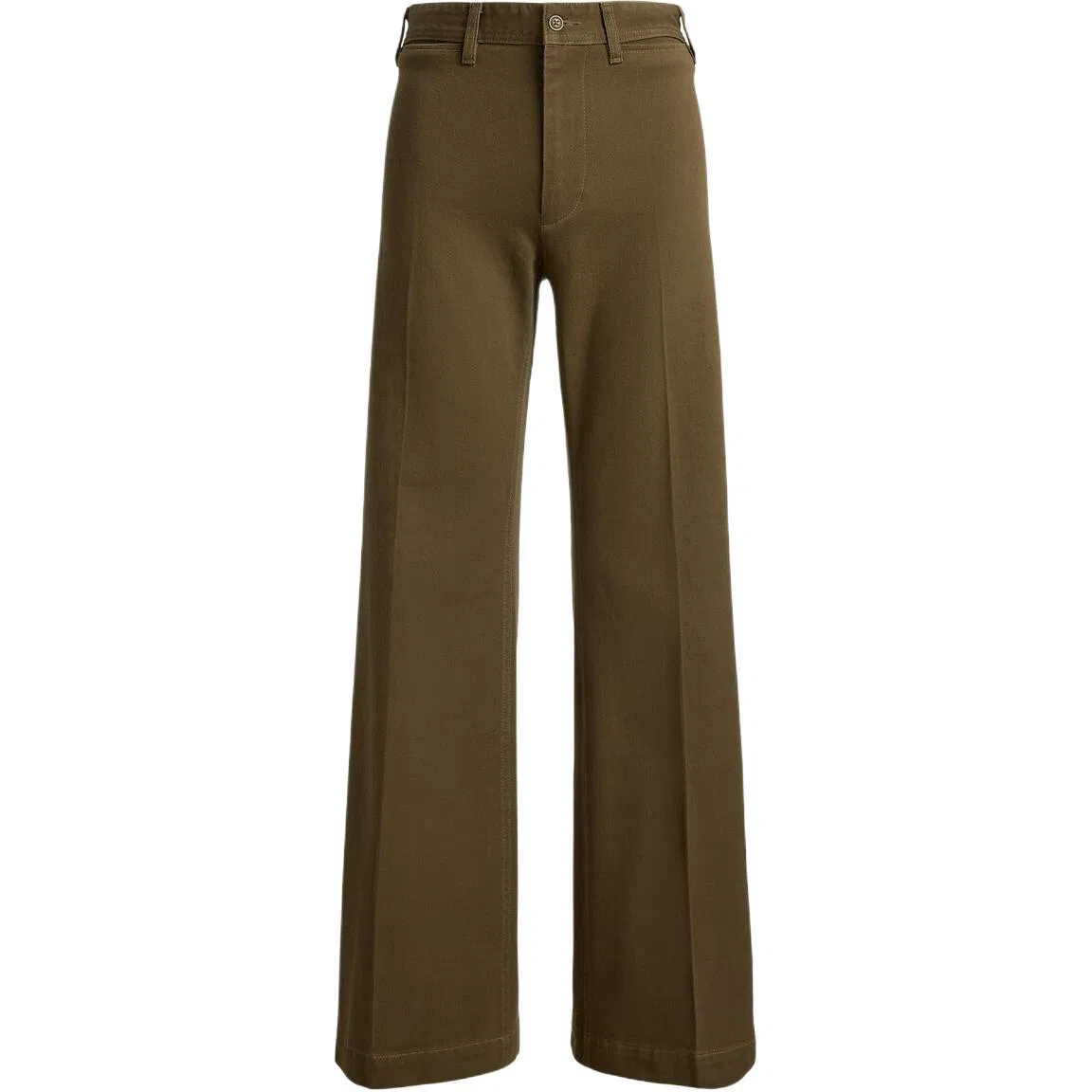 Женские брюки свободного кроя клеш Olive Green Polo Ralph Lauren