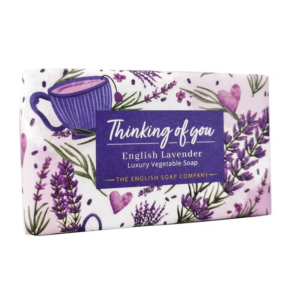 Твердое мыло Thinking of You, The English Soap Company, 190 г, Lavender