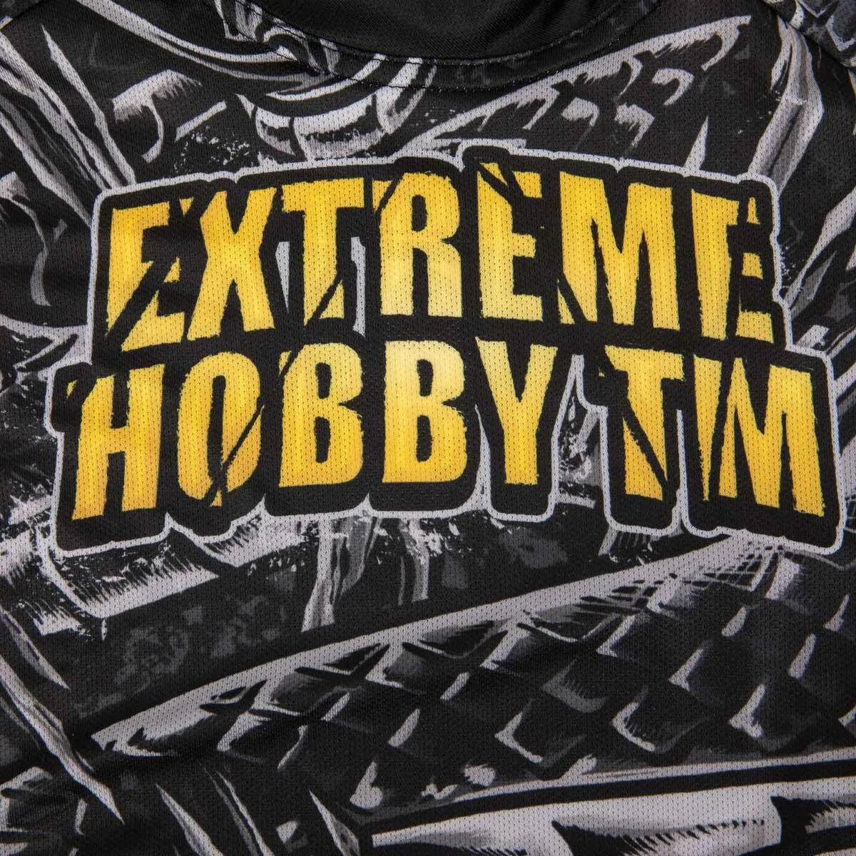 Детская термоактивная спортивная футболка с коротким рукавом BONE CRUSHER Extreme Hobby, Schwarz — фото 3