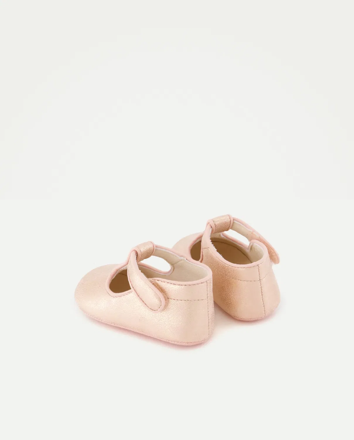 Детские мягкие туфельки-пепито для новорожденных Baby El Corte Inglés, 200 Rosa — фото 3