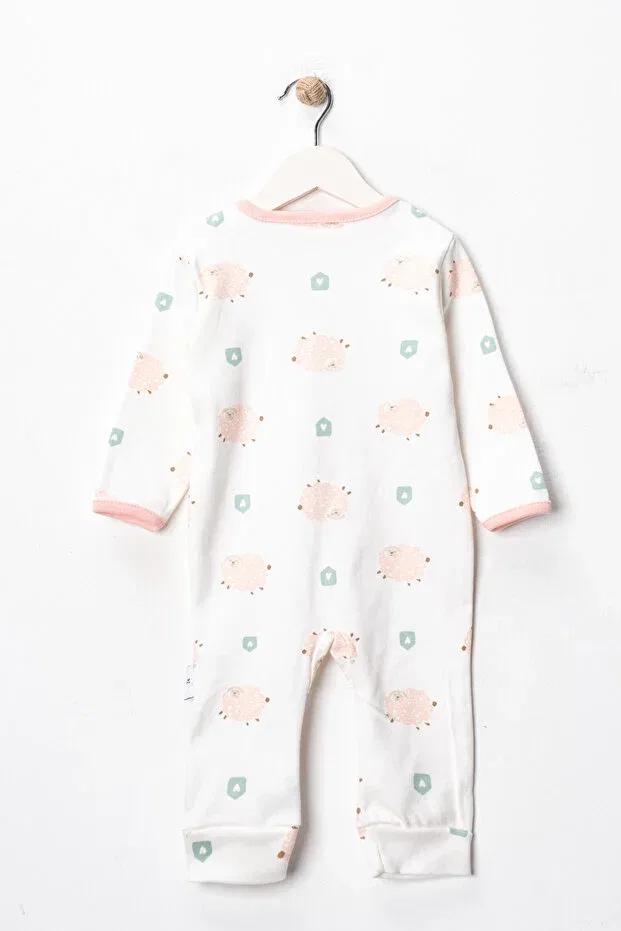 Детский комплект комбинезонов для девочек хлопковый Defne Lina Baby, Multicolor — фото 4