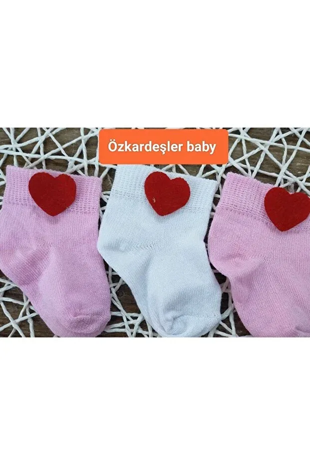 Детские ботиночки-носочки с фетром Özkardeşler Baby, Multicolor