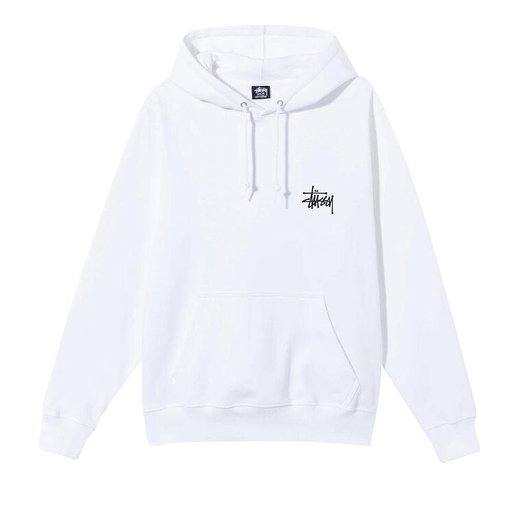 

Толстовка Stussy Basic Hood 'White', белый
