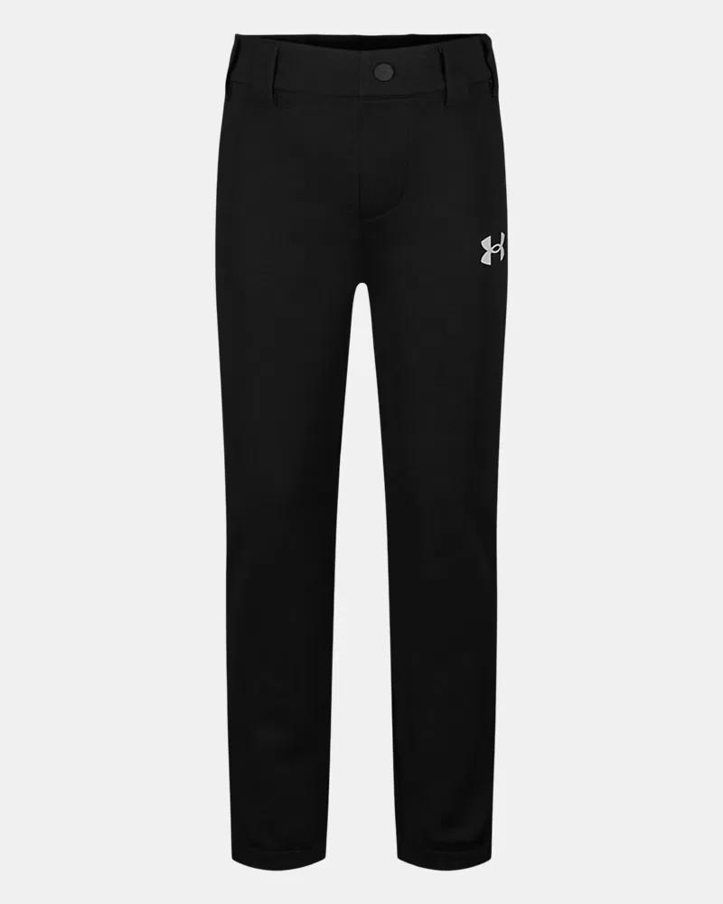 Брюки для бейсбола 68,5 см с влагоотводящей тканью UA Baseball UnderArmour, Black/Metallic Silver