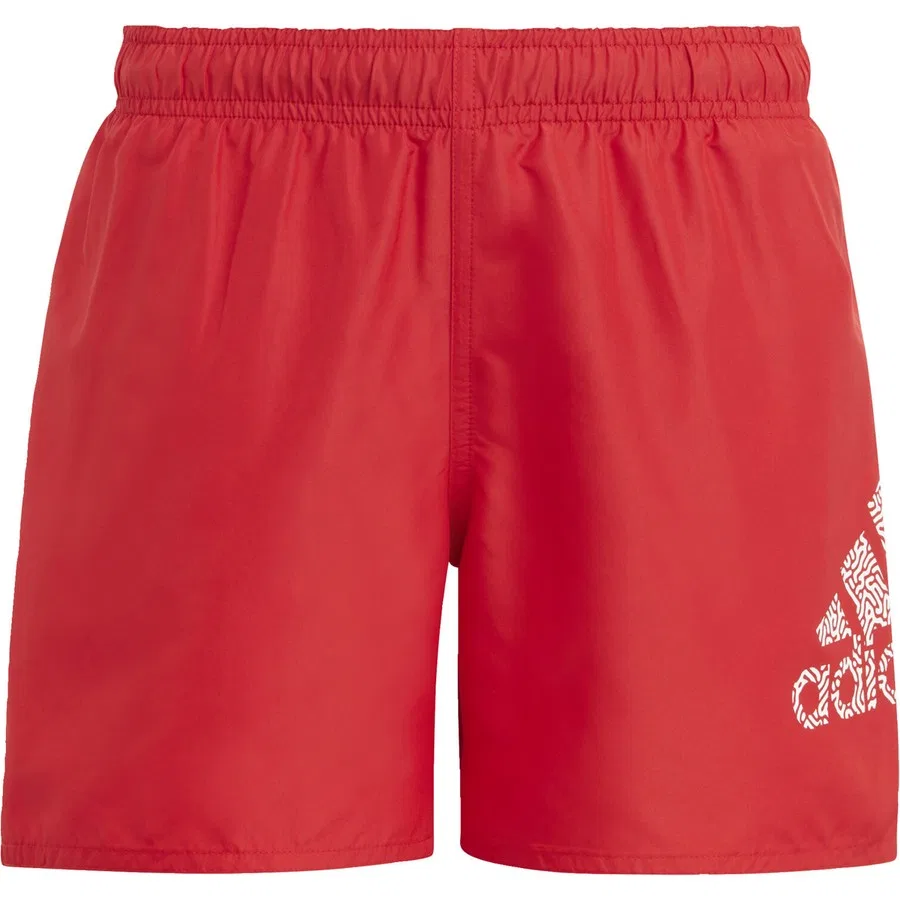 Плавки для мальчиков с принтом Logo CLX, adidas, Красно-белый