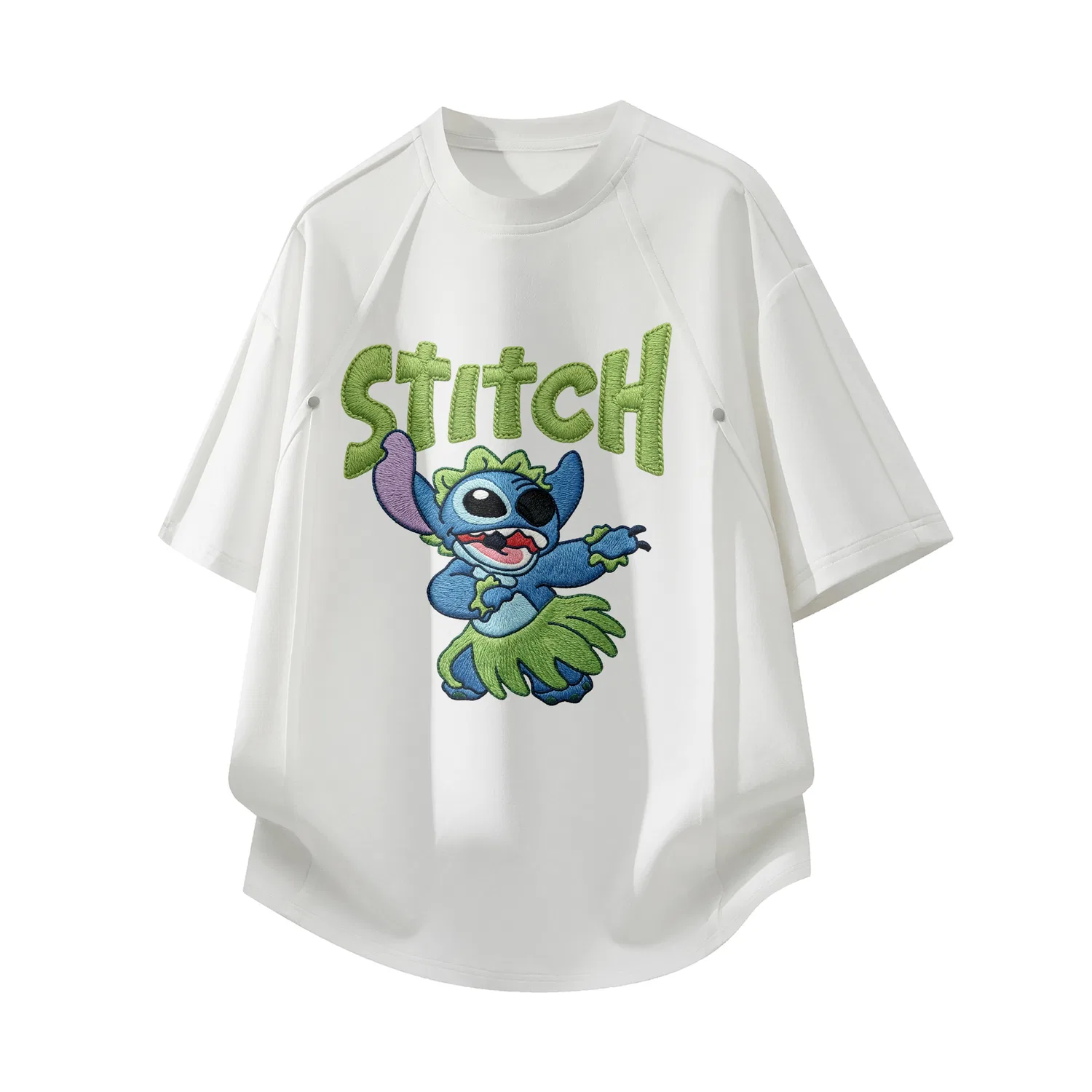 Детская футболка с принтом Disney, Unisex Crew Neck Moderate Other, Disney, Gray — фото 3