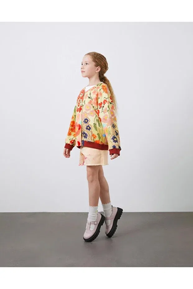 Детские свитшот для девочек с принтом Sportswear Manimani, Original — фото 2
