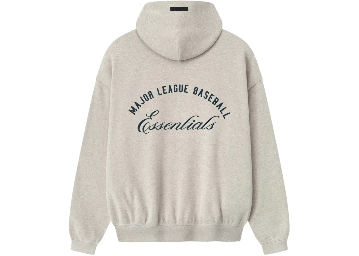 Мужской свитшот с капюшоном с принтом Fear of God Essentials MLB Sport Hoodie, Heather Stone — фото 2