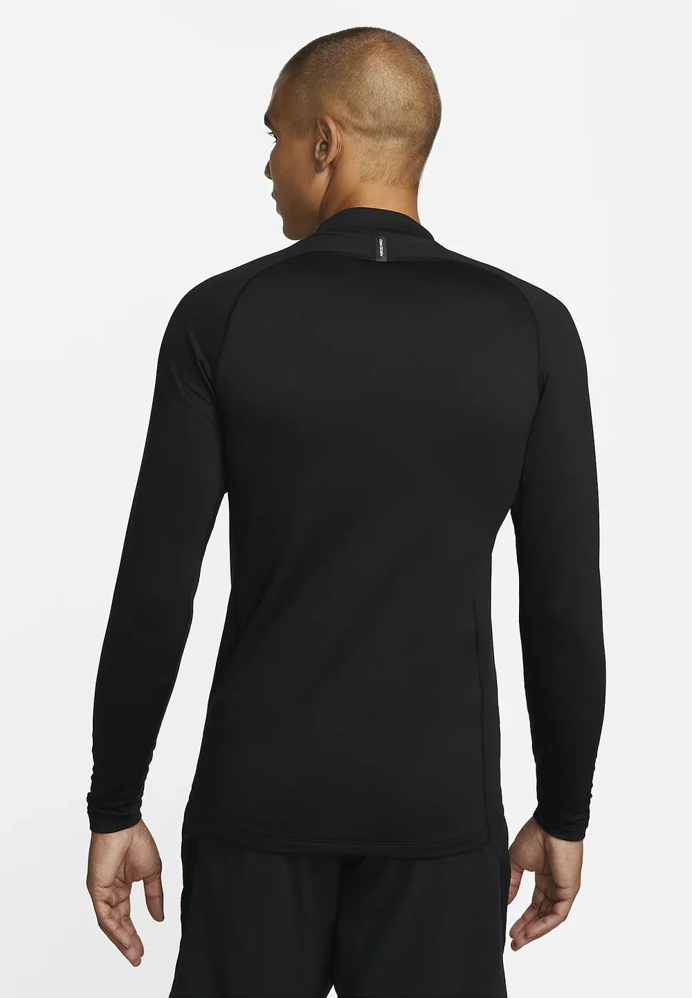 Теплая кофта с длинными рукавами Nike Performance, Black — фото 3
