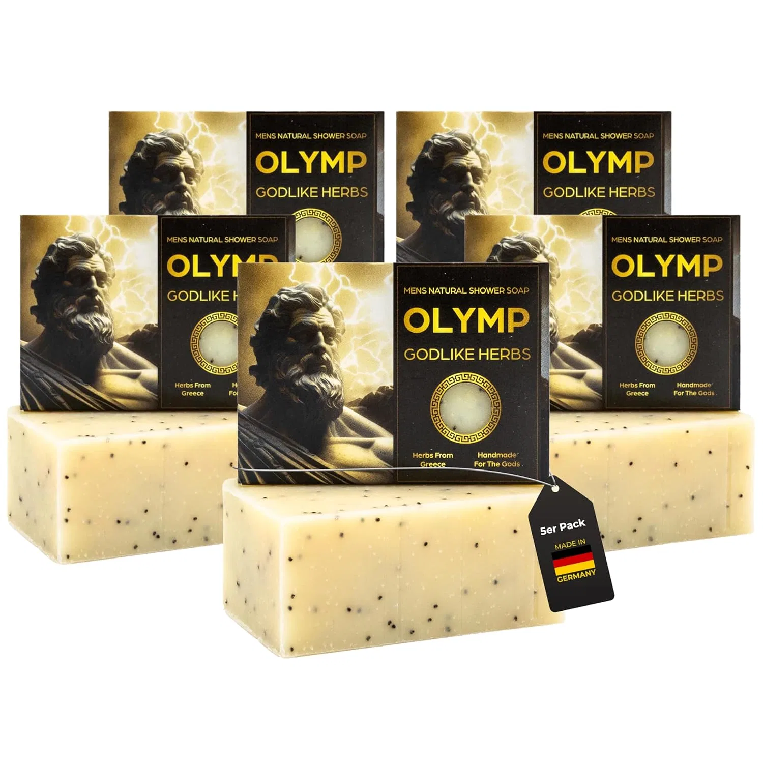Скраб-мыло Meduna, набор 5 шт., 500 г, Pack of 5