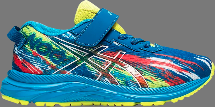 Кроссовки gel noosa tri 13 ps 'color injection pack - reborn blue sour yuzu' Asics, многоцветный - фото