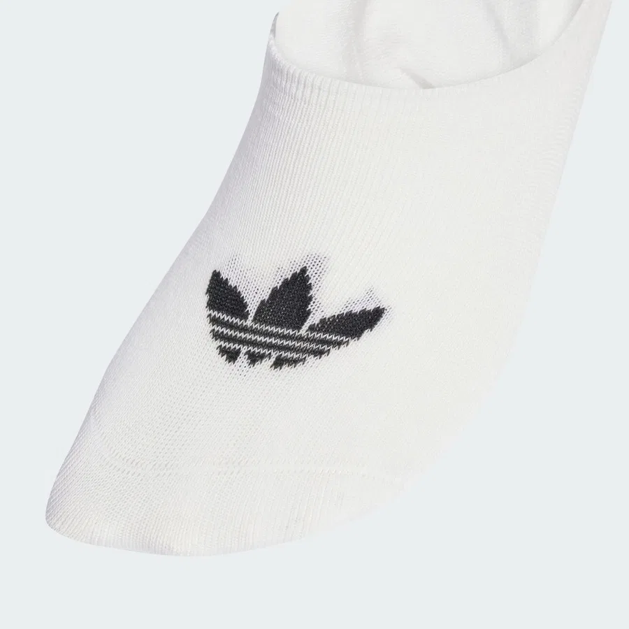 Носки спортивные низкие, комплект из 3 пар, модель Low Cut Socks, adidas, Белый
