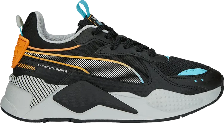 

Кроссовки Puma RS-X 3D Big Kid Black Harbor Mist, черный