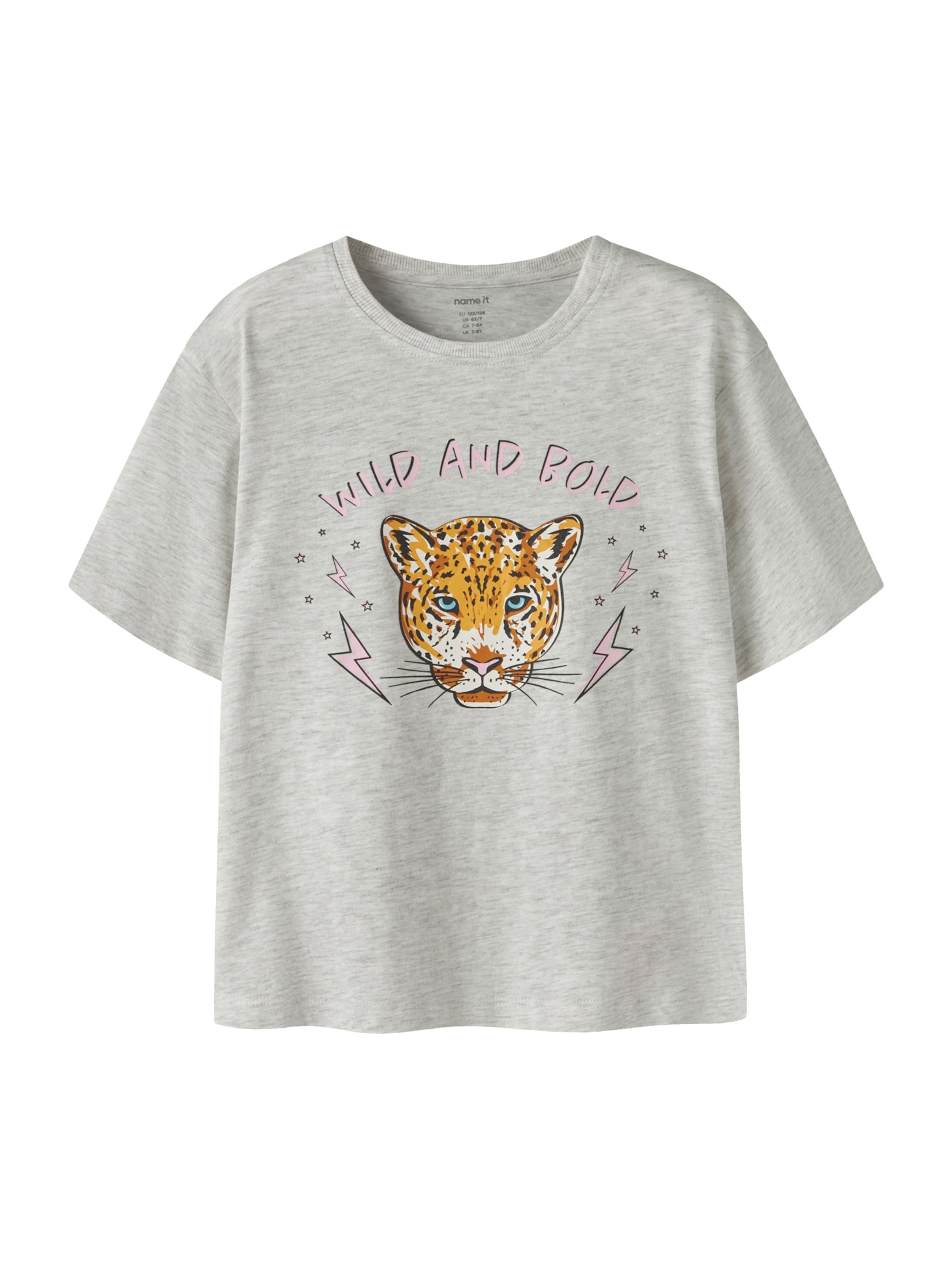 

NAME IT Футболка в светло-сером цвете