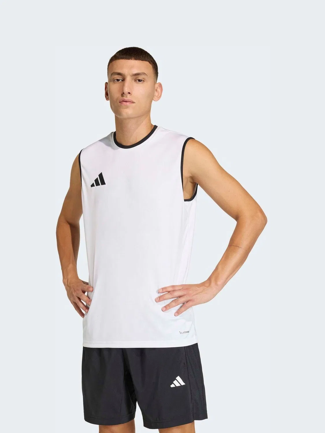 Футболка без рукавов Entrada 26 adidas, белый