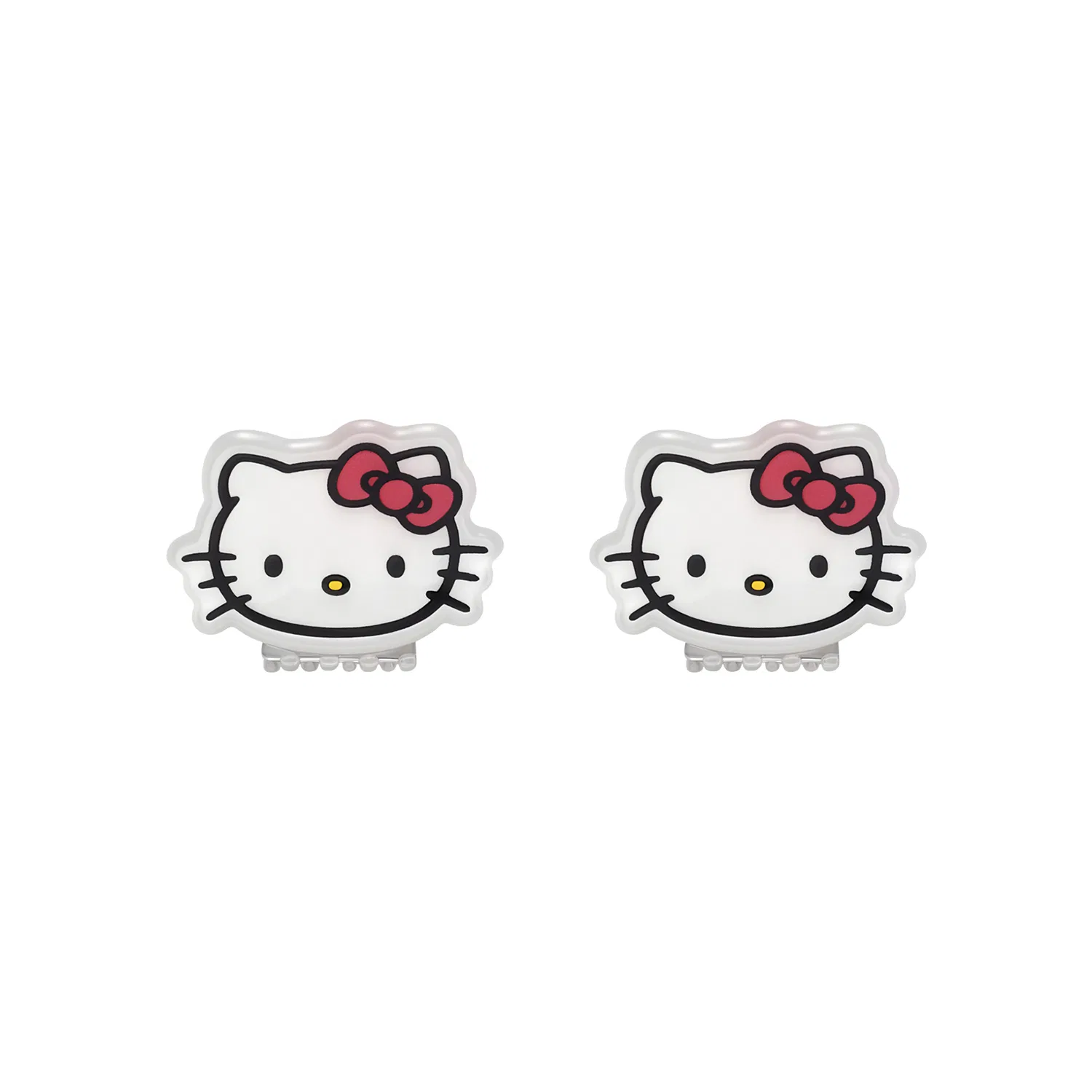Заколки для волос Hello Kitty Sanrio акриловые