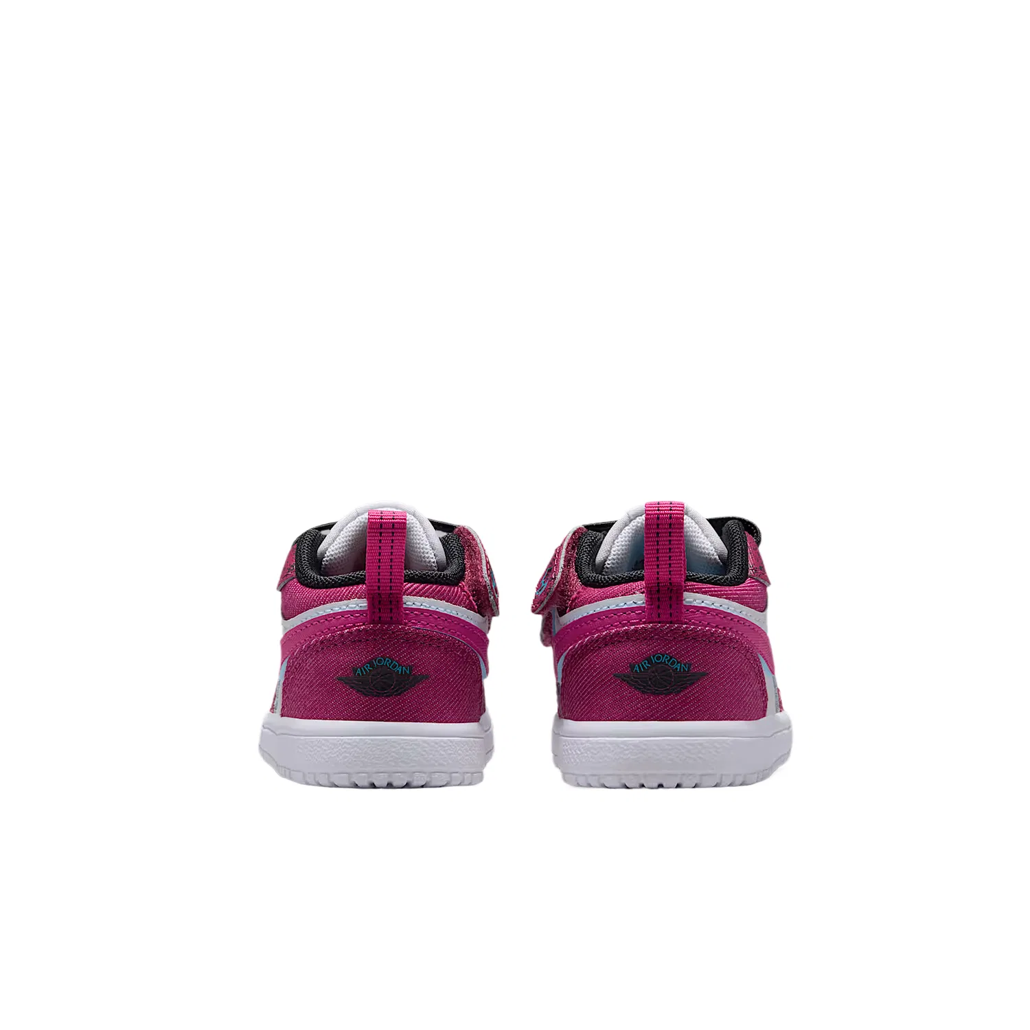Детские кроссовки для мальчиков Jordan Air Jordan 1, Beetroot/White/Baltic Sea Blue/Dark Black — фото 4