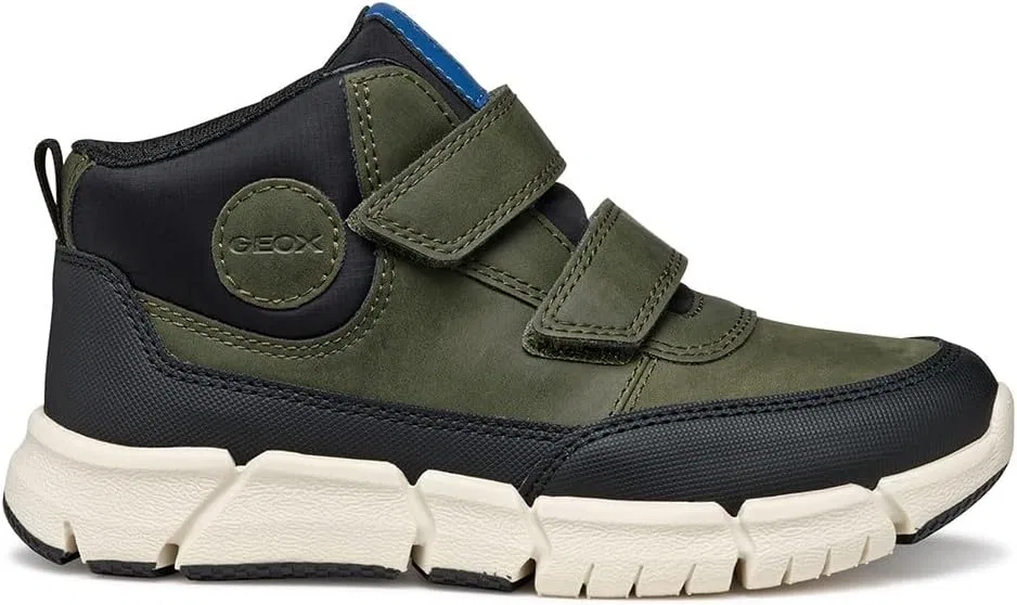 Детские ботинки для мальчиков J Flexyper Boy Geox, Military