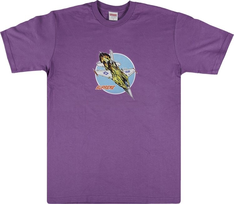 

Футболка Supreme Jet Tee 'Purple', фиолетовый