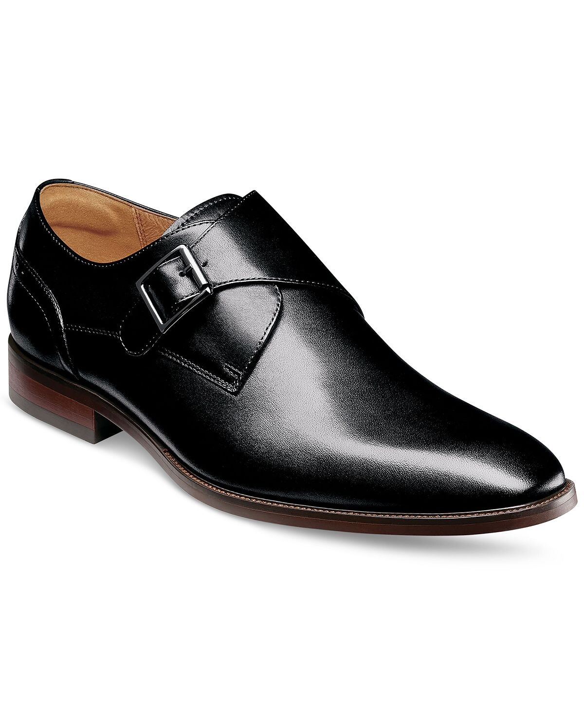 Мужские классические туфли ravello monk с ремешками Florsheim, черный — фото 2